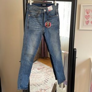 NWT Express Cropped Legging High Rise Skinny Jean